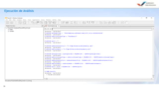 30
Ejecución de Análisis
 