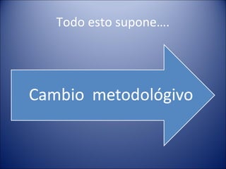 Todo esto supone….

 