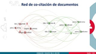 Red de co-citación de documentos
 