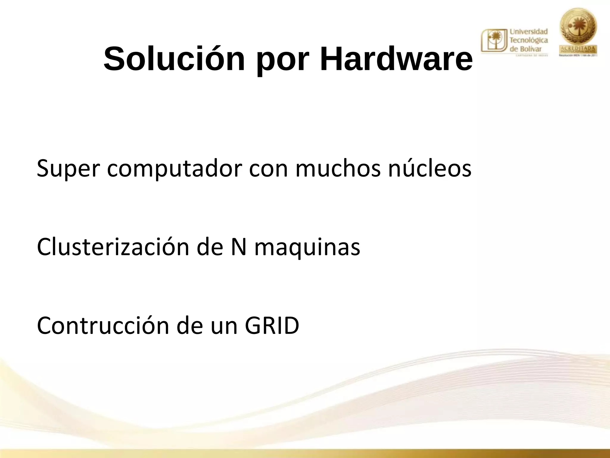 Necesidad Proceso grande 