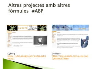 Mission to Stars
https://sites.google.com/s
ite/missiontostars/home
Plantax
https://sites.google.com/a/xtec
.cat/plantax/
 