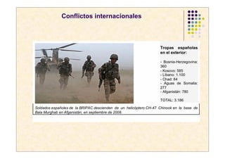 Conflictos internacionales
 