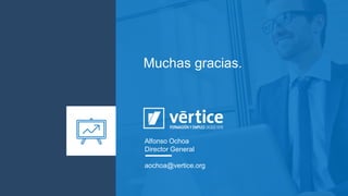 Muchas gracias.
Alfonso Ochoa
Director General
aochoa@vertice.org
 