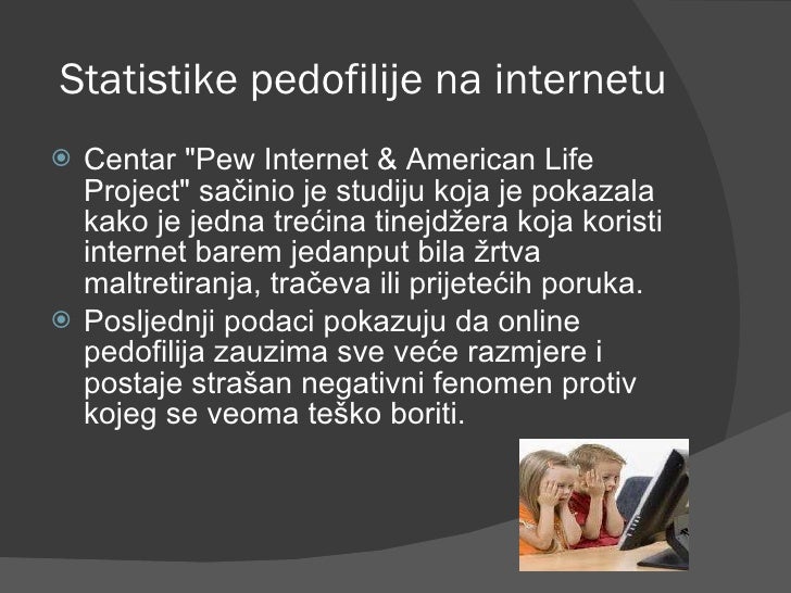 Internet i pedofilija Internet i pedofilija
