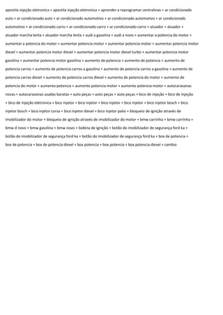 do motor + como aumentar a potencia do motor + como aumentar a potencia do motor . + como aumentar a
potencia do motor . +...