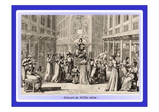 - Gravure du XVIIIe siècle -
 