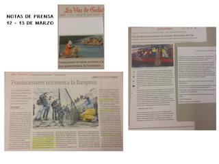 Tertulia sobre a lamprea en Pontecesures