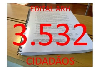 EDITAL ARH




CIDADÃOS
 