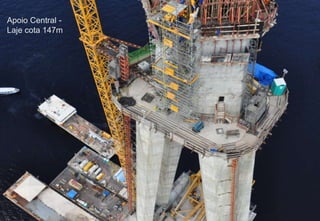 Apoio Central - 
Laje cota 147m 
 