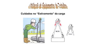 Cuidados no “Estivamento” da carga
 