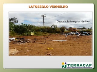 LATOSSOLO VERMELHO Disposição irregular de lixo 