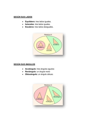 Clasificación de Triángulos
