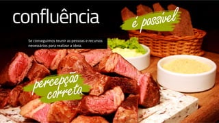 Se conseguimos reunir as pessoas e recursos
necessários para realizar a ideia.
 