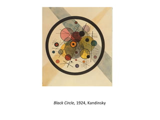 Black Circle,  1924, Kandinsky  