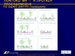 ΠΙΣΤΟΠΟΙΗΜΕΝΟ ΣΥΣΤΗΜΑ ΠΟΙΟΤΗΤΑΣ  ΕΛΟΤ ΕΝ ISO 9001  Αρ. 02.34.01/600  ΠΟΝΤΟΚΩΜΗ  -  Η ΠΡΟΤΑΣΗ ΠΟΛΕΟΔΟΜΗΣΗΣ ΤΟ ΟΔΙΚΟ ΔΙΚΤΥΟ (ιεράρχηση) 