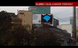 CLARO // QUAL A MAIOR TORCIDA?
 