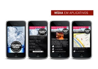MÍDIA EM APLICATIVOS
 