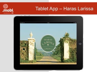 Tablet App – Haras Larissa
 