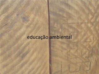educação ambiental