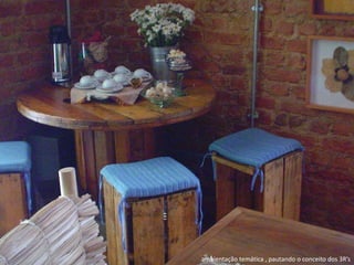 ambientação temática , pautando o conceito dos 3R’s