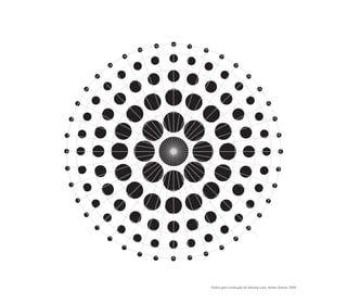 Grelha para construção de Vasarely Lives. Kleber Oliveira, 2004.
 