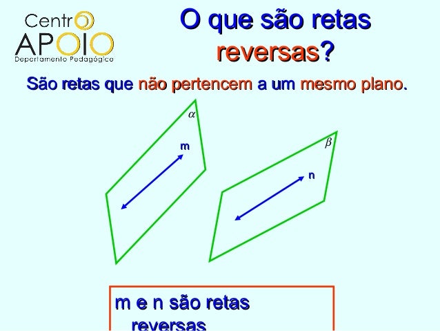 www.explicadoraescolar.com.br - Matemática - Retas, Planos e Pontos