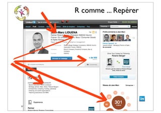 ©Vincent Giolito - vincent.giolito@nouvellecarriere.com
R comme ... Repérer
 