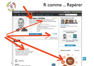 R comme ... Repérer

© Vincent Giolito - vincent.giolito@nouvellecarriere.com

 