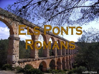 Els Ponts  Romans Judith i Elena 