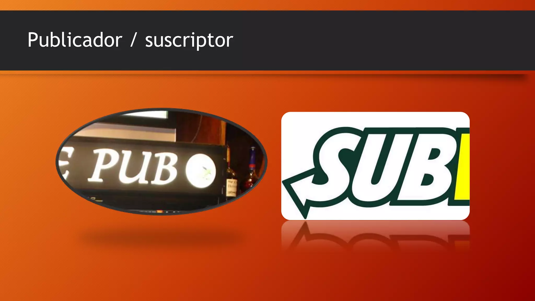 Publicador / suscriptor

 