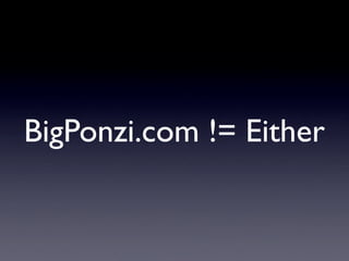 BigPonzi.com