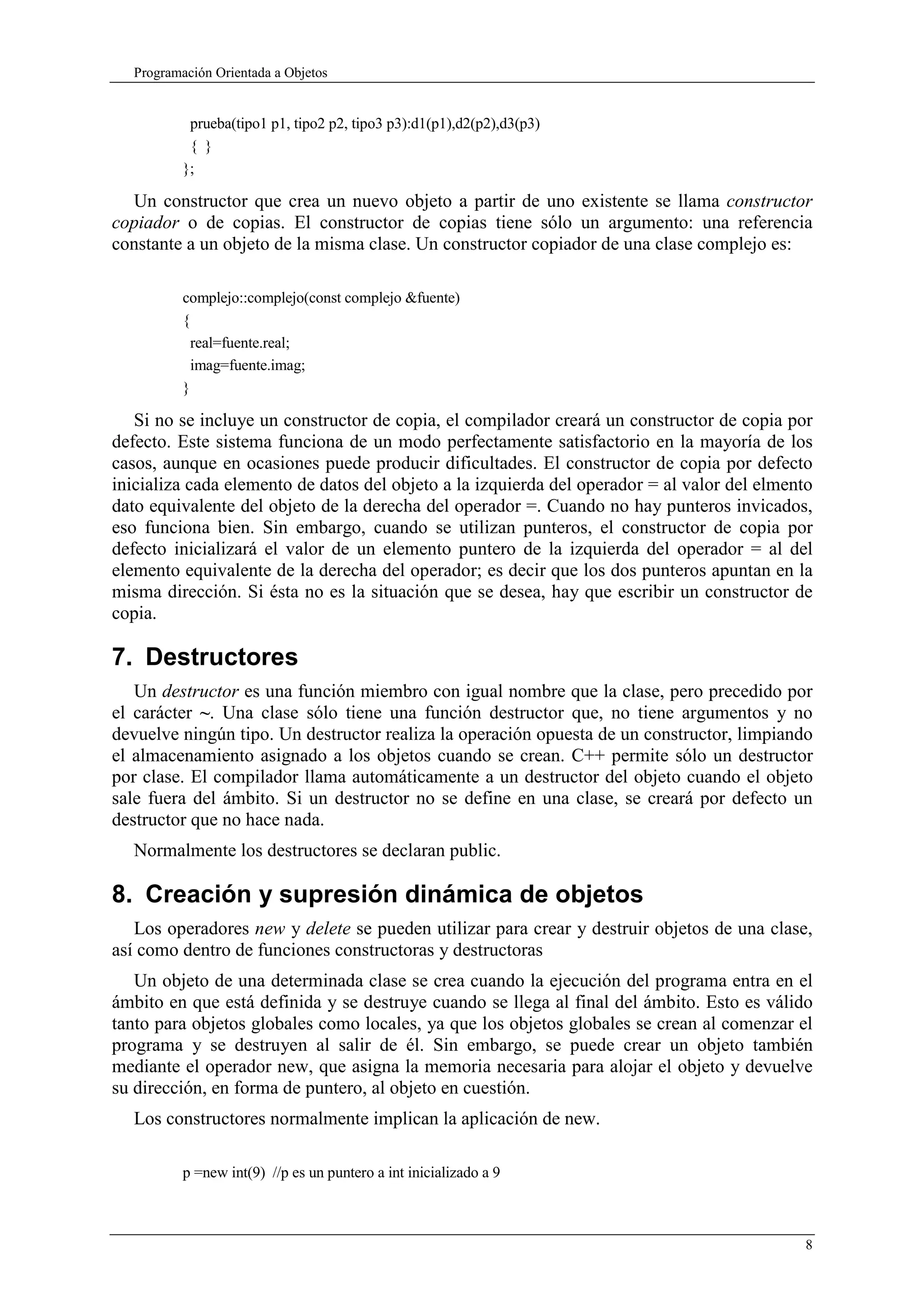 Programación Orientada a Objeto