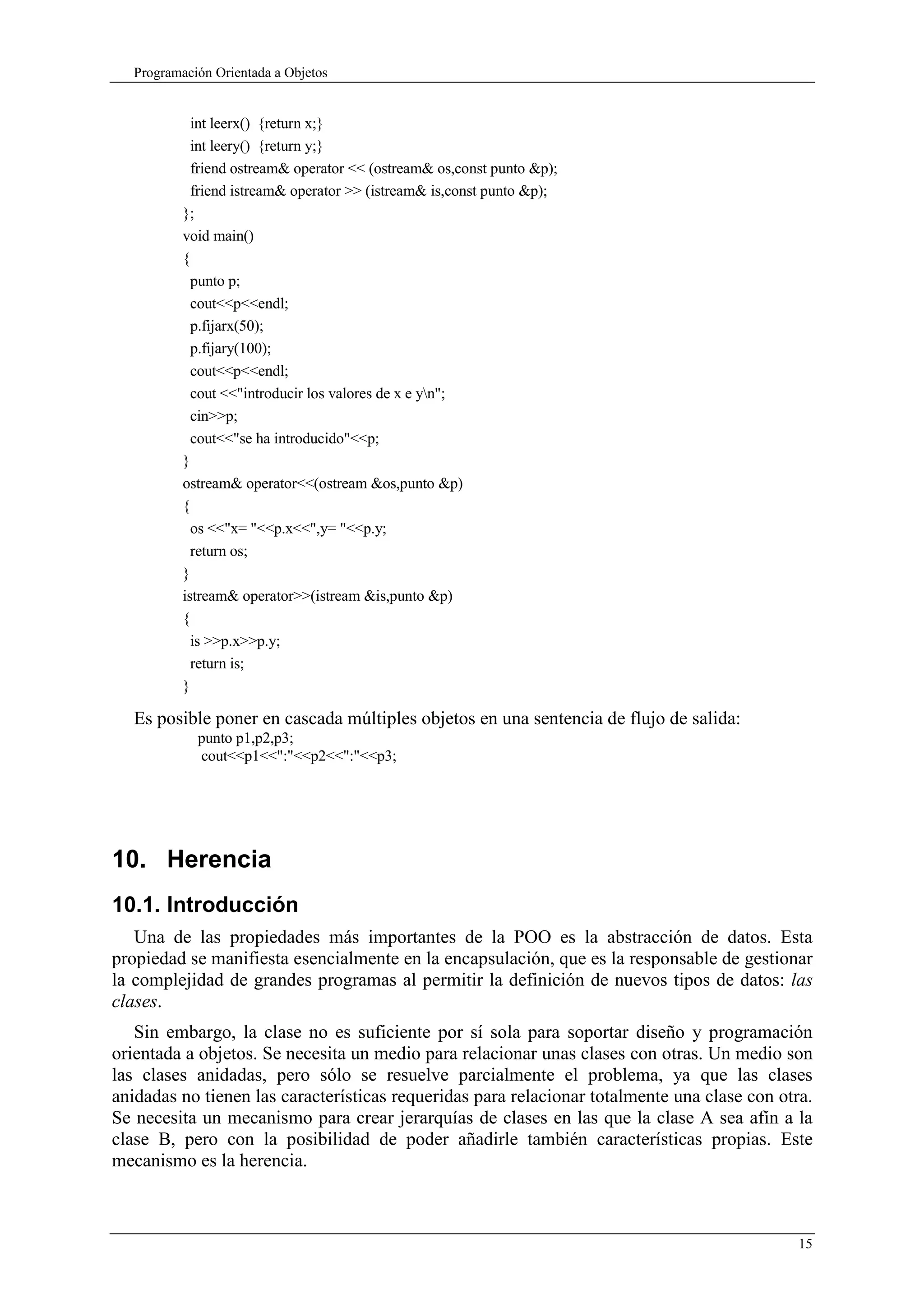 Programación Orientada a Objeto