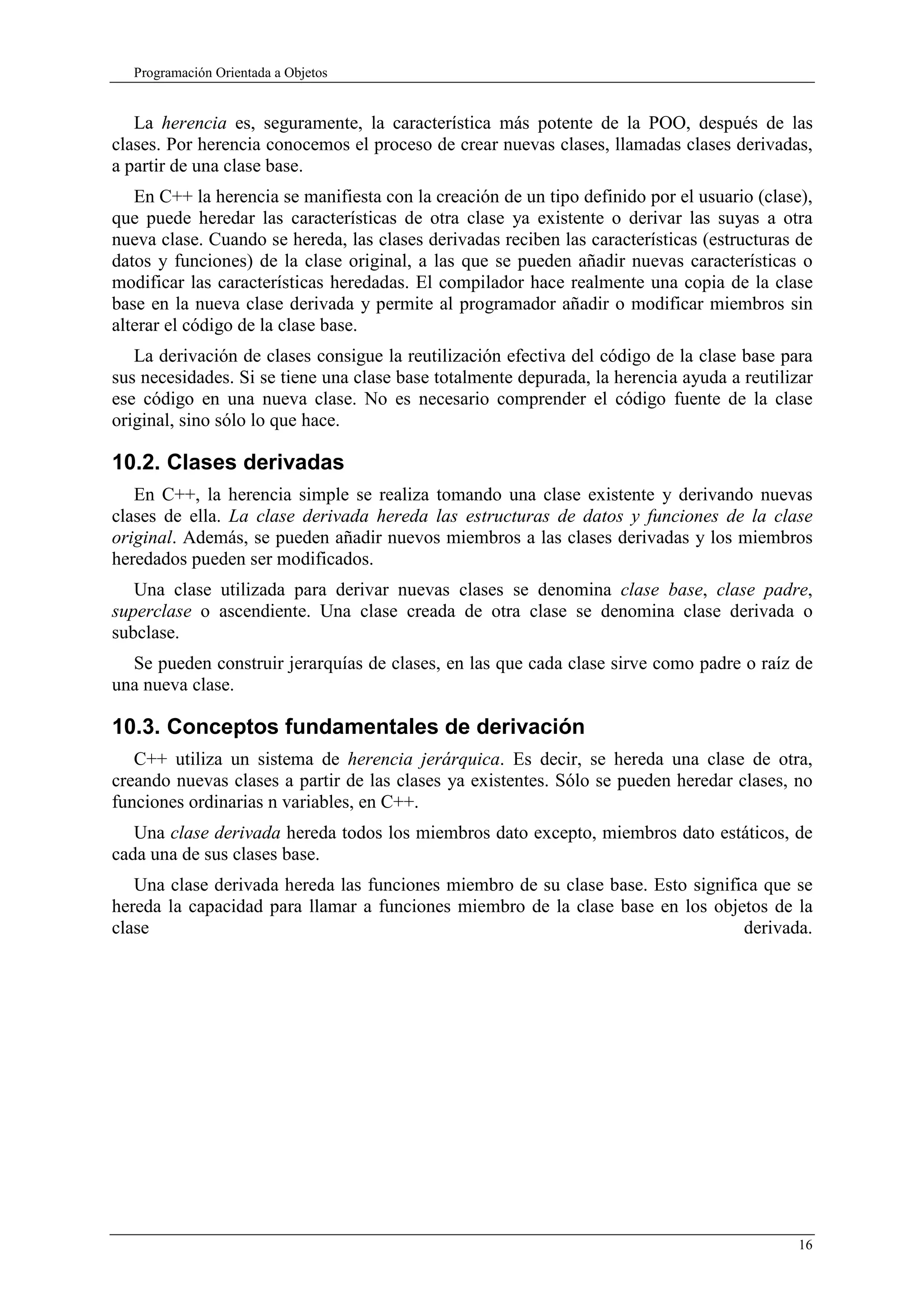 Programación Orientada a Objeto