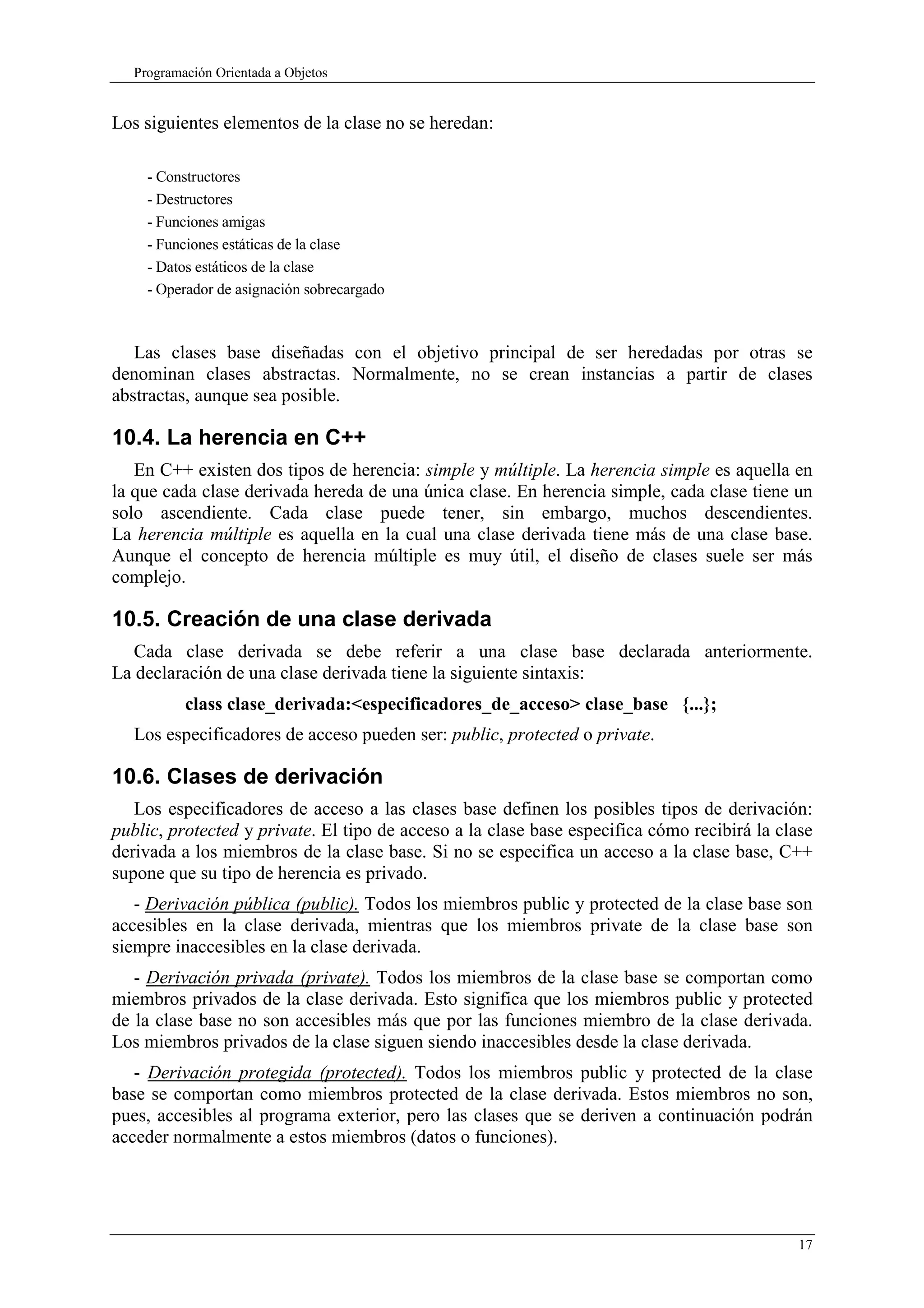 Programación Orientada a Objeto