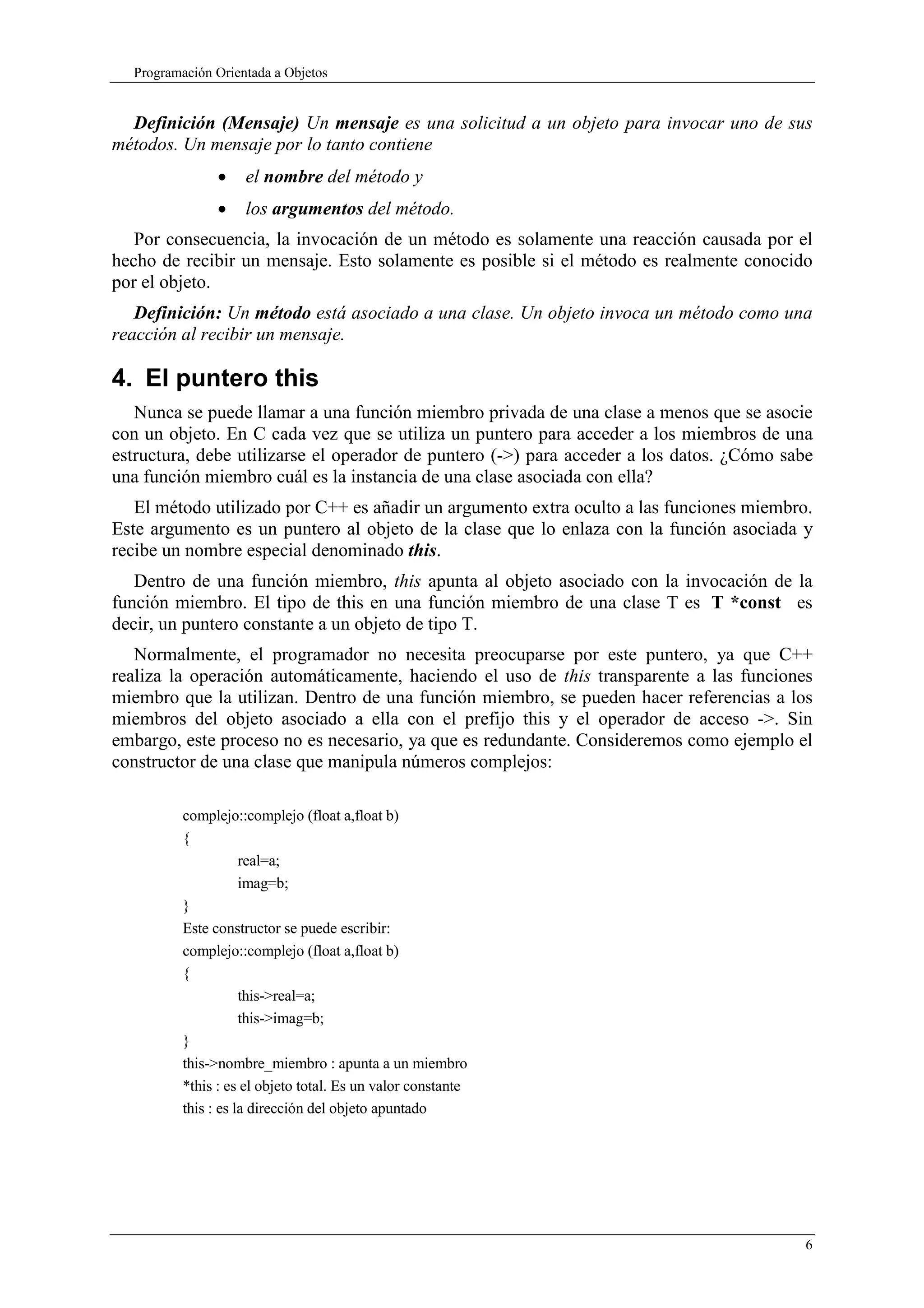 Programación Orientada a Objeto