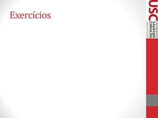 Exercícios

 