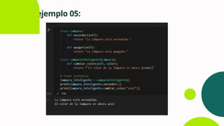 Poo programación orientada a objetos en python presentación ppts | PPTX