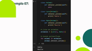 Poo programación orientada a objetos en python presentación ppts | PPTX
