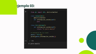 Poo programación orientada a objetos en python presentación ppts | PPTX