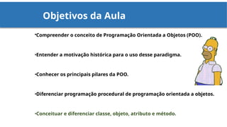 Programação Orientada a objetos em Java e C# | PPTX
