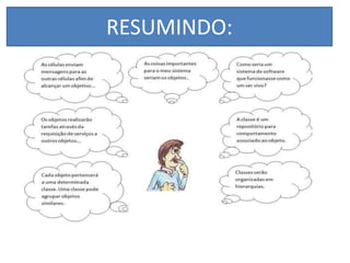 RESUMINDO:
 