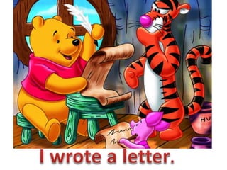 Pooh in past simple