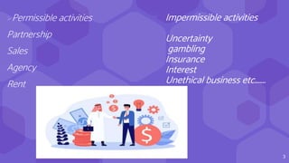 Impermissible Example ISLAMIC BANKING | PPTX