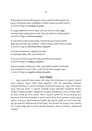 151
cd• : ™మl{"శ "T తప 3టక కృ 2ాïసహcë¬ûh ఘõ తం; IV ా న-ం ఘõ తసూపశక భ"Tతం Xg న-E³దం తI
దు7ాŸ న-ం మధుcార{"ాధIV య తం మl_క Oా ే$/ితం; మlcాపªcాసః శమంబ సఫలం nౖ Hద మl HI 56
ఓం b మంగళ 7C"D Iే nౖ నమః మg 3|ౖ Eద ం సమర`యO%
cd• : సX ¹5µ¶ ర ర]త]âదలరaX ంబ?ల వÃ• దలౖ ; ఫª7D రS•"T గ ణo సు1గంIV కరS&ర ధ …Ÿ జÌలౖ
మ ]ాచూరL "ా†5µ¶ గృహ =ై ర ]ాంభ జ‹ xద]«¬ ; పª"ా- రత- కలl¼]ా తమ మIేన స పfర2ాడ QR
ఓం b మంగళ 7C"D Iే nౖ నమః =.ంబ$లం సమర`యO%.
cd• : క . కమ®య ]ాం . "ాలం]ా"ామలl"ా"Tక ; Oా ే$ Oô]±క ¼త$ పం†B లసత{రS&ర IrOాÃ.
తత ల మõ దంగ7Dత స ‚తం నృత పI ంE´రaహం ; మం $ "ాధన పªర కం సు ‚తం ®"ాజయం గృ3 ం
ఓం b మంగళ 7C"D Iే nౖ నమః ఆనంద కరÜ`ర Ë ాజనం సమర`యO%.
cd• : ప"ాంక`¤ô Oాcామò మ ద$ం ; క"«¬ర హ®ం కమలlసన2ాం
బFలlర{]wట} ప$ EFం $ Hత$ం ; భజహ మంబFం జగIrశ "Dం ం.
cd• : సర మంగళ మlంగ¥4 q H స"ా ర‡ 2ా=V] ; శరణ° త$యంబ] Iే "ాయణo నxసు ే.
ఓం b మంగళ 7C"D Iే nౖ నమః మంతపbష`ం సమర`యO%.
cd• : ™ం]ార త$యపfటêన మను …Oా/z త$5¦ మ÷Ã. ; ా]«¬ ర/P త … తవ సు Iౌ ]w ాPQR ం-]
సలl• ప సు ః ప$ద:¨ణ శతం సంX ర ఏ ాసుQR ; సం Hcd నమసహస$ మ¸లం సంతKషˆ56 కల& ం.
ఓం b మంగళ 7C"D Iే nౖ నమః ఆత, పదCJణ నమ*ాvరం సమర`యO%.
మంగళ 7Ê Zవతకథ
1. పªర ం కృతయ గంలe Iేవతల` "ాPసుల` కÃ/ి అమృతం ]wసం :;ర2ాగరమధనం Xే/z సమయlన. అమృ _]±
మ ందు అ7T-జ‹ లల` కక`{త ]ాలకàట షయం పfటŒˆ ] ¼¹ంIV. I __ చూ/ి భయకంyితKలౖన IేవI నవfల`
పరQRశ రa_ శరణ జ"X ¹రa. ఆ సమయlన పరQRశ రaడ మంద3సమ › ¼రaనవf న .. ఇపf&డ H Hv Xెయ ను?
అన-టŒ• Oార nౖపf చూX డ . ఆ సర మంగళ స రSyిణo5µ¶ జగ %త, భరచూపfలe_ ఆంతర QRvటÒ గ ‚ం¼ంIV.
IేవతKలౖ , I నవfలౖ , మlనవfలౖ , మనభక`ల@ కI ! మన -డలక` ఆపద కÃ7Tనపf&డ మనమ ]ాక H"«వరa ర:¨2ారa?
అ_ EF ం¼ _రంతరం /ీgల 2ôEFగ సంపదను ]ాOా˜ే ఆ సర మంగళ స రSyిణo తన మlంగల 2ôEFగ మ y¢ౖ ప$7ాఢ
cా సమ ం¼, లeక cా_]± ]ారణభ?తQ×¶న ఆ భయంకర ]ాలకàట ¤ా_- తన భర vం7ందుక` అనుమ ఇ¼¹ంద_
పf"ాణ ల` Xెబ తK -5. అట}ˆ కరaణ ంతరమ?"T Oార >Iే . అట}ˆ సర మంగళ స రyిణo అ5న భ ా® మlతను ] త7ా
y¢¥O‚•న /ీgల` cావణమlసం 'Ãమంగళ ారం › మంగళ7C"D వ$ _- =V7ా Oా$ రం.ం¼ ఐదు సంవత1"ాల` IrP7ా ఆచ"TంX Ã.
అలl ఈ వ$ _- Xేపట}ˆన /ీgలy¢ౖ b మంగళ7C"T కటFPమ › nౖధవ బFధల` ల@క`ం˜ ా"D Ù ంతం సర 2ôఖ మ ల ›
గడ పf రa.
 