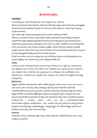 189
ామనవ% వతమ@
గణప8ప1జ
ఓం qగ రaE´ న-మః, మ37ాణ IVపత56 నమః, మ3 సరస 56 నమః. హ"T ‚ఓ ,
Iే ం ాచ మజనయంత Iే ా2ాం శ రSOాః పశ వదం ! 2ా …మంIే$ష మ?రÌం దు3 Iేను"ా గ2ా% నుపసుషKˆ ైతK|
అయంమ హÀర సుమ హÀ"[అసూ|| యqG మ రSOాEF ం యlIే సర మంగ¥¦ ! తƒసంస%ర తK&మl1ం
సర › జయమంగళం||
Ž]ా• ం భరధరం షKL ం శqవరLం చతKరa•జం|ప$సన-వదనం = 56„ సర •-పcాంత56||
తIేవలగ-ం సుIVనంతIే ా "ాబలం చంద$బFలనIేవ! I బలం IైవబలనIేవ ల:¨%ప ే ేం•‚õయ గంస%"ాv||
యత$ƒ7Dcావర కృ¤²L యత$Oా"[Ÿ ధనుదŸరః| తత$ b జƒరS• దు$ ా® ర% ర%మ|| స%ృ ే సకలకలl ణo EFజనం
యత$జ‹య ే| పfరaషసమజం_త ం ా$ జ‹vసçరణం హ"Tం|| సర I సర ]ా" షK /ి ెcామ మంగళం| 56¤ాంహiIV2²
భగ ా^ మంగ¥¦యతనం హ"Tం| లlEF/zcాం జయ/z¤ాం క`త ే¤ాం ప"ాభవః|| 56cాvంIV వర¤ా x హృదయ2²
జ రŸనః| ఆపI మప హ"ారం I రం సర సంపI ం| లe]ా."ామం b "ామం భ?ƒభ?ƒనమlమl హం|| సర మంగళ
మlంగల@ q Hస"ా ర‡2ాIV]| శరణ° త$యంబ] Iే "ాయణo నxసు ే||
b ల:¨% "ాయ EF ం నమః| ఉమl మ శ "ాEF ం నమః| ాణ£ ‚రణ గ"ా•EF ం నమః| cా పfరంధ"ాEF ం నమః|
అరaంధ వq¤ాˆ EF ం నమః| b /ీ "ామlEF ం నమః| స" E´ మ3జ HE´ నమః|
ఆచ మ :
ఓం ]శ ాయ 2ా 3ః, "ాయణ య 2ా 3ః, మlధ ాయ 2ా 3ః, 7[ ంI య నమః, షL H నమః, మధుసూద య
నమః, $ కమlయ నమః, ామ య నమః, bధ"ాయ నమః, హృšీ]cాయ నమః, పద% EFయ నమః, I xద"ాయ
నమః, సంకర¾ణ య నమః, ాసుIే ాయ నమః, ప$దు మl-య నమః, అ_రaIŸ య నమః, పfరa¤² తమlయ నమః,
అ=ోPజ‹య నమః, , ర/ిం3య నమః, అచు య నమః, ఉyzంI$ య నమః, హర56 నమః, b కృ¤ాL య నమః, bకృషL
పరబ$హ%ణ° నమః
ాణ.యOమమ@:
ఉ షˆంతK భ?తyిcాX ః ఏ ే భ?vEFర]ాః ఏ ే¤ాం అ "[=ేన బ$హ%కర% సమlరE³. ఓంభ?ః ఓం భ వః ఓగ ం సువః, ఓం
మహః ఓంజనః ఓంతపః ఓగ ం సత ం ఓంతత1 తKర "ణ ం భ"[• Iేవస =rమ ‚ =Vƒƒనః ప$X[దయl„.
ఓమlO² జt >ర2² మృతం బ$హ% భ?రa•వసు1వ"[ం. మxOాత దు"TతPయI "ా bపరQRశ ర వfIVŸస b పరQRశ ర
yీ$త రBం ŽE³ cdభ H మ హÀ" bమ3 ¤²L "ాజÂయl ప$వరమlనస ఆద బ$హ%ణః IV >య ప"ా"B c© త వ"ాహ కల@&
nౖవస త మన ంత" కÃయ 7 ప$థమOాIే జంబ?Ir yz భరత వ"¾ భరతఖం˜ే అ/ి%^ వరమlన ా వ3"Tక X ంద$మl Hన
సంవత1రమ yzరa .......... సంవత1", .......ఆయ H, ....... మl/z, .......ప: ,...... IV, ,,,,,,,, ాస" Žభƒ7 Žభకరణ
ఏవంగ ణ c©షణ, q¤ాˆ యlం, Žభ Çౌ bమl^ ... 7[త$ః ... మ=ేయః (ధర% ప>- సQRతః) మమ ధ"ా%రB ]ామxP
చతK"T ధ ఫల పfరa¤ారB /ిధ రBం, పfత$Oô $ .వృద‡hరBం, స"ా òషˆ /ిద‡hరBం, మ3 గణ =Vప yీ$త రBం = ాహ IV
¤² డcdపX ర పªజ‹ం క"Tšz , తదంగ కలcా"ాధనం క"Tšz .
కల ా ాధన:
(కలశమ నక` గంధమ , క`ంక`మబ టŒ• y¢ట}ˆ,ఒక పfష&ం, ] IVŸ7ా అPతల` H/ి, క`˜¨Xే › కలశమ ను మ?/ి ఈ ]±ంIV
మంత$మ ను Xెప&వలను).
 