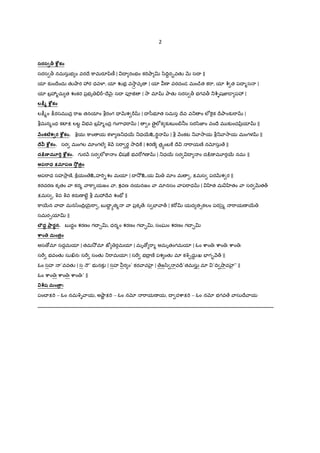 2
సరస2B కం
సరస > నమసుభ ం వరIే ]ామరSyిణ£ | I రంభం క"T¤ా v /ిIV‡ర•వతK QR సI ||
యl క`ంIేందు తK¤ార 3ర ధవ¥¦, యl Žభ$ వ2ా§ వృ | యl ణ వరదండ మం˜¨త క"ా, యl c© త పI %స |
యl బ$3%చు త శంకర ప$భృ .œ-Iే nౖః సI పª† | 2ా మl OాతK సరస > భగవ> _c©Gషజ‹˜ ప3 |
లCD, కం
ల:;%ం :;రసమ ద$ "ాజ తనయlం bరంగ = QRశ "D | I /ీభ?త సమస Iేవ వ_ ం లe]«¬క IrOాంక`"ా |
bమన%ంధ కటFP లబ‡ భవ బ$ %ంద$ గం7ాధ"ా | ం ైgలeక క`టŒం-®ం సర/ిజ‹ం వంIే మ క`ందyి$యl ||
EంకటGశ2ర కం. qయః ]ాం య క¥¦ ణ_ధ56 _ధ56உ"TB | b Hంకట _ ా2ాయ b_ ా2ాయ మంగళ ||
4ేI కం. సర మంగల మlంగల@ q H స"ా రB 2ా=V] | శరణ° త$hంబ] Iే "ాయణo నxసు ే ||
దCJణ.మ$ K< కం. గ ర H సర లe]ా ం .షజ భవ"[7Tణ | _ధ56 సర I ం ద:¨ణ మ?ర56 నమః ||
అప ాధ NమOపణ *;< తం
అప"ాధ సహ2ా$ ణo, ]±యం ేஉహ"T-శం మయl | I 2² உయ v మlం మ , Pమస పరQRశ ర ||
కరచరణ కృతం ా కర% ా]ా{యజం ా, శవణ నయనజం ా మlనసం ాప"ాధ | ‚త మ ‚తం ా సర QRత„
Pమస , qవ qవ కరaణ బ³‡ b మ3Iేవ శంE´ ||
]ా56న ాX మన/zంIV$5µ¶"ా , బ I‡ hత% ా ప$కృ ేః స EF ా„ | క"[v యద త1కలం పర/¢ౖ% "ాయణ 56
సమర&యlv ||
బQదR ారSన. బ ద‡ం శరణం గX ·v, ధర%ం శరణం గX ·v, సంఘం శరణం గX ·v
ాం8 మంతం
అస ›మl సద•మయl | తమ2² మl జt ర•మయl | మృ › "ా% అమృతంగమయl | ఓం cాం ః cాం ః cాం ః
స" భవంతK సు¸నః స" సంతK _"ామయlః | స" భI$ ణo పశ ంతK మl కq¹దుŸ ఃఖ EFగ• H„ ||
ఓం సహ ’వవతK | స º’ భ నక` | సహ ర ం’ కర ావ jk | ేజ/ి వ=r’తమసు మl ’IV ¤ావ jk” ||
ఓం cాం ః cాం ః cాం ః’ ||
T Uష మం=.ః
పంX P"T – ఓం నమqG ాయ, అ¤ాˆ P"T – ఓం నx "ాయణ య, I దcాP"T – ఓం నx భగవ ే ాసుIే ాయ
___________________________________________________________________________________
 