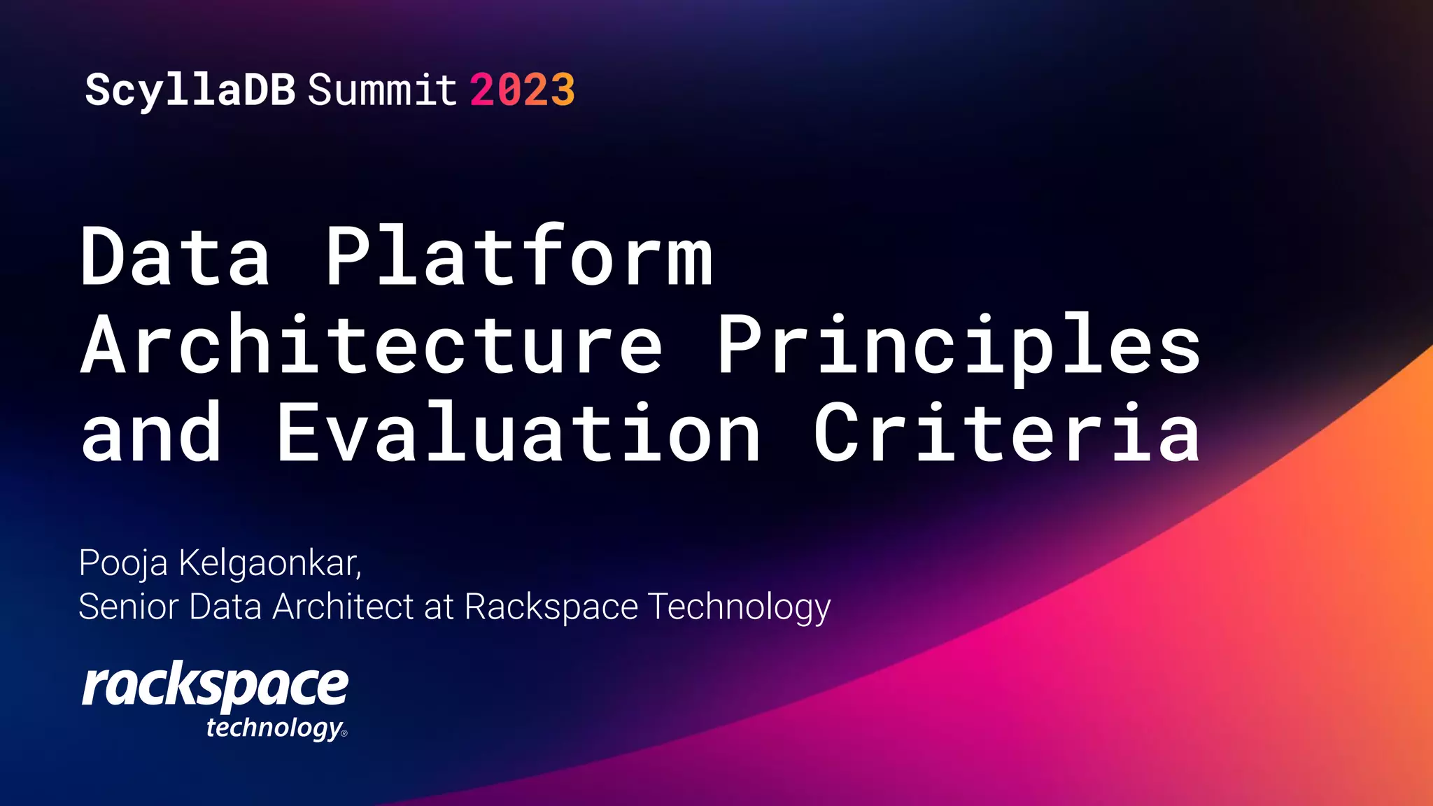 Data Platform Architecture Principles and Evaluation Criteria | PDF