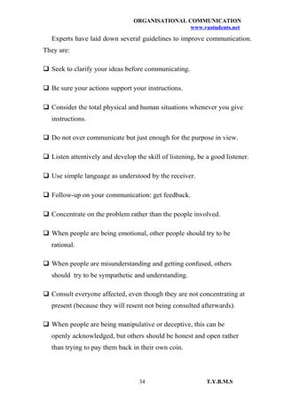 organisational communication | DOC