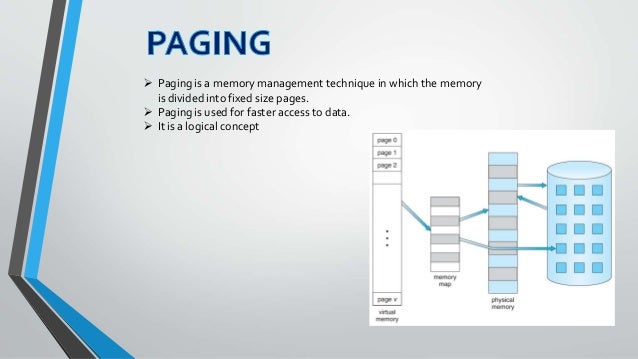 Paging and Segmentation